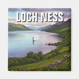 Loch Ness Nessie Travel Magnet