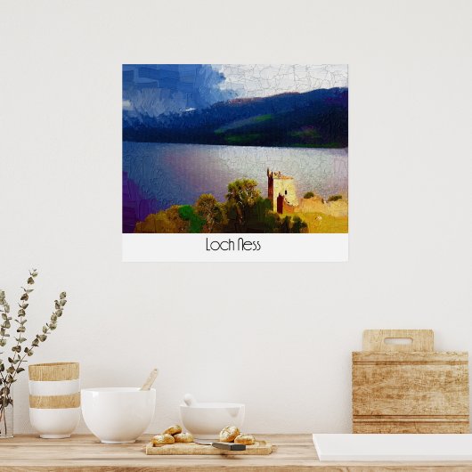 Loch Ness Poster (Küche)