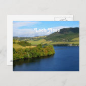 Loch Ness Postkarte (Vorne/Hinten)