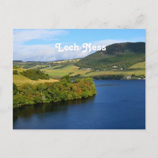 Loch Ness Postkarte (Vorderseite)