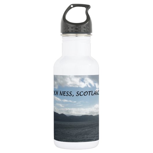 LOCH NESS SCHOTTLAND EDELSTAHLFLASCHE (Vorderseite)