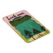 Loch Ness Schottland Magnet (Rechte Seite)
