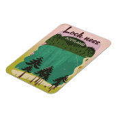 Loch Ness Schottland Magnet (Linke Seite)