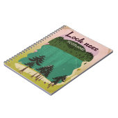 Loch Ness Schottland Notizblock (Linke Seite)