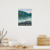 Loch Ness, Schottland Poster (Küche)