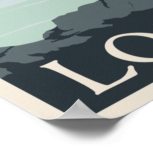 Loch Ness, Schottland Poster (Ecke)