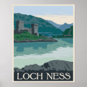 Loch Ness, Schottland Poster (Vorne)