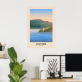Loch Ness Schottland Reiseplakat Poster (Heimbüro)