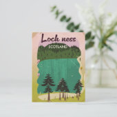 Loch Ness Scotland Postkarte (Stehend Vorderseite)