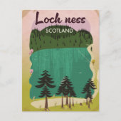 Loch Ness Scotland Postkarte (Vorderseite)