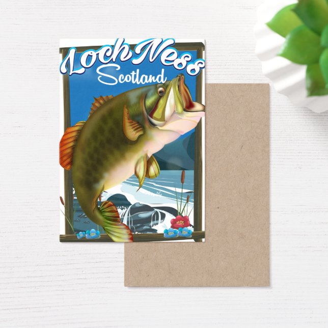 Loch Ness Scotland Reiseplakat (Schreibtisch)