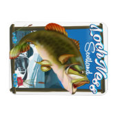 Loch Ness Scotland Reiseplakat Magnet (Horizontal)