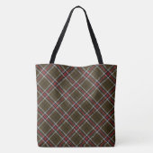 Loch Ness Scottish District Fashion Tartan Karier Tasche (Rückseite)