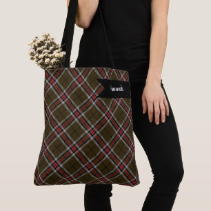  Loch Ness Scottish District Fashion Tartan Karier Tasche