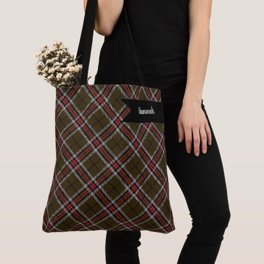 Loch Ness Scottish District Fashion Tartan Karier Tasche (Von Nahem)