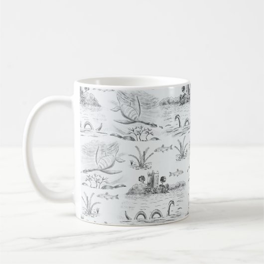 Loch Ness Toile Kaffeetasse (Links)