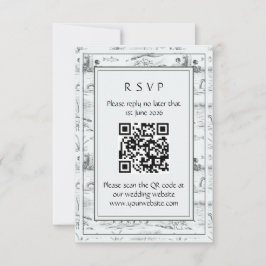 Loch Ness Toile  RSVP Karte