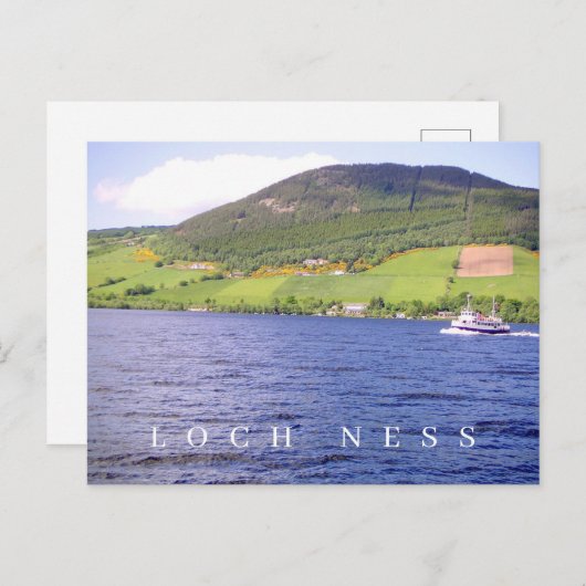 Loch Ness View Postkarte (Vorne/Hinten)