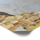 Loch Ness Vintage Travel Poster (Ecke)