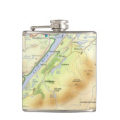 Loch- Nessflasche Flachmann (Vorderseite)