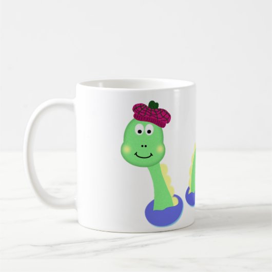 Loch- Nessmonster Kaffeetasse (Links)