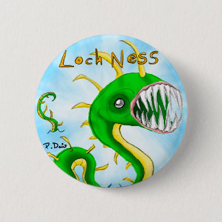 Loch- Nessmonster-Knopf Button