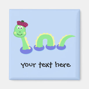 Loch- Nessmonster Magnet