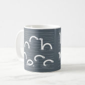Loch- Nesspuzzlespiel-Tasse Kaffeetasse (Vorderseite Links)