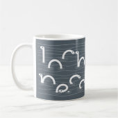 Loch- Nesspuzzlespiel-Tasse Kaffeetasse (Links)