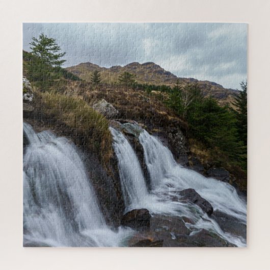 Loch Restil Waterfall Puzzle (Vertikal)