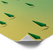 Loch Ruskyn Scotland Landkarte Poster (Ecke)