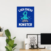 Loch Schess Monster Poster (Heimbüro)