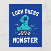 Loch Schess Monster Postkarte (Vorderseite)