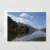 Loch Shiel Scotland Postkarte (Vorne/Hinten)