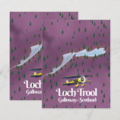 Loch trool, galloway, scotland Travel map (Vorne/Hinten)