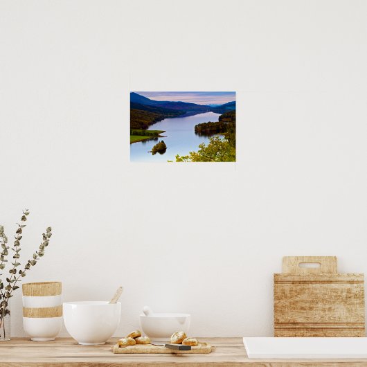 Loch Tummel, Queen's View Poster (Küche)