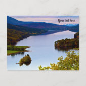 Loch Tummel, Queen's View, Scotland Postcard Postkarte (Vorderseite)