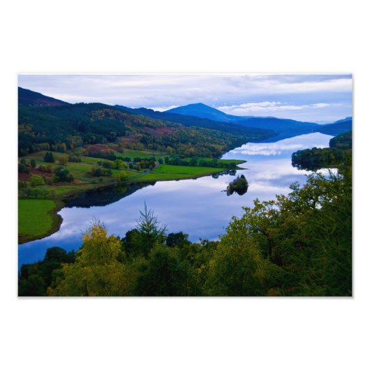 Loch Tummel, Scotland Foto Print (Vorne)