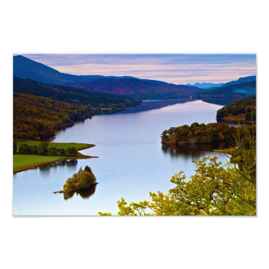 Loch Tummel, Scotland Foto Print (Vorne)