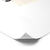 Lochabar Beach, Long Island, Bahamas Poster (Ecke)