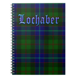 Lochaber BezirkTartan Notizblock