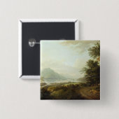 LochAwe, Argyllshire, c.1780-1800 (Öl auf Button (Vorne & Hinten)