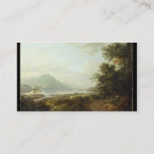 LochAwe, Argyllshire, c.1780-1800 (Öl auf Visitenkarte (Rückseite)