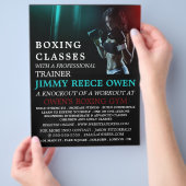 Lochbeutel, Boxklassenanzeige-Flyer Flyer (Hand)