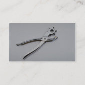 Lochdurchschlag Visitenkarte (Rückseite)