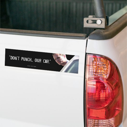 "Lochen Sie nicht… Unser Auto " Autoaufkleber (Auf Lkw)