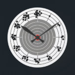 Löcher, ein Loch pro Stunde, um das Ziel herum Runde Wanduhr<br><div class="desc">Was gibst du dem Mann, der jede Waffe hat, die er je gewollt hat? Nun... das könnte es sein! Diese Uhr ist ideal für jeden lässigen Schuss, Zielschieber, Jäger oder Feuerwaffenbegeisterten. Die Stunden werden durch Einschusslöcher aus einem kleinen Bohrgewehr angezeigt. Ein Single-Kugel für ein Uhr und so weiter. Das Stier-Auge...</div>