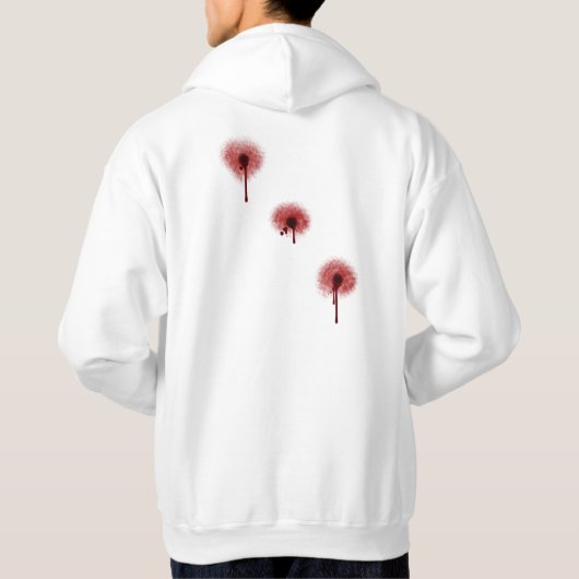 Löcher Hoodie (Rückseite)