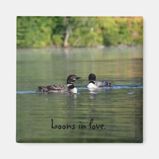 Löcher in Liebe-Magnet Magnet (Vorne)