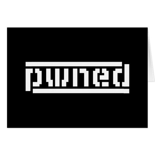 Lochkarte (Vorderseite (Horizontal))